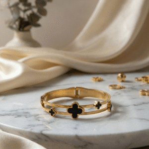 Black Clover Gold Bangle
