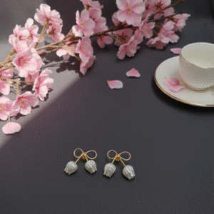 The Tulip Knot Studs